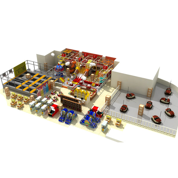 Indoor play equipment manufacturers with design of layouts that appeal to children