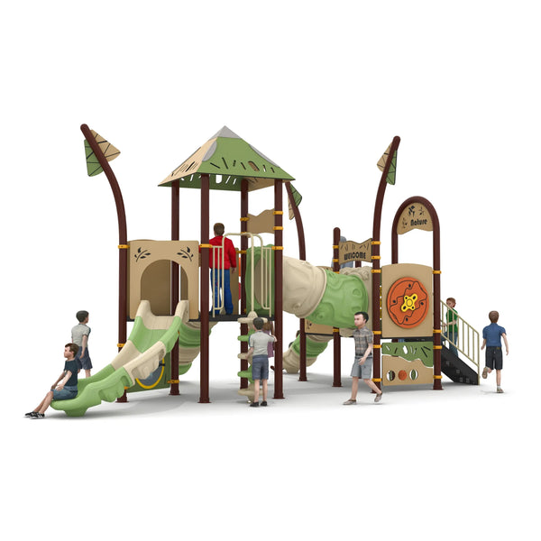 Hot selling large and small PE outdoor playground china