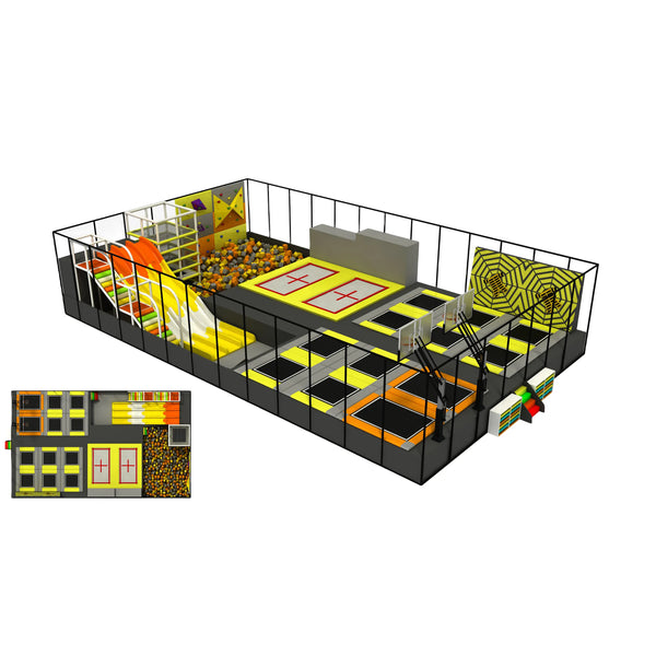 Kids nursery trampoline park for mall