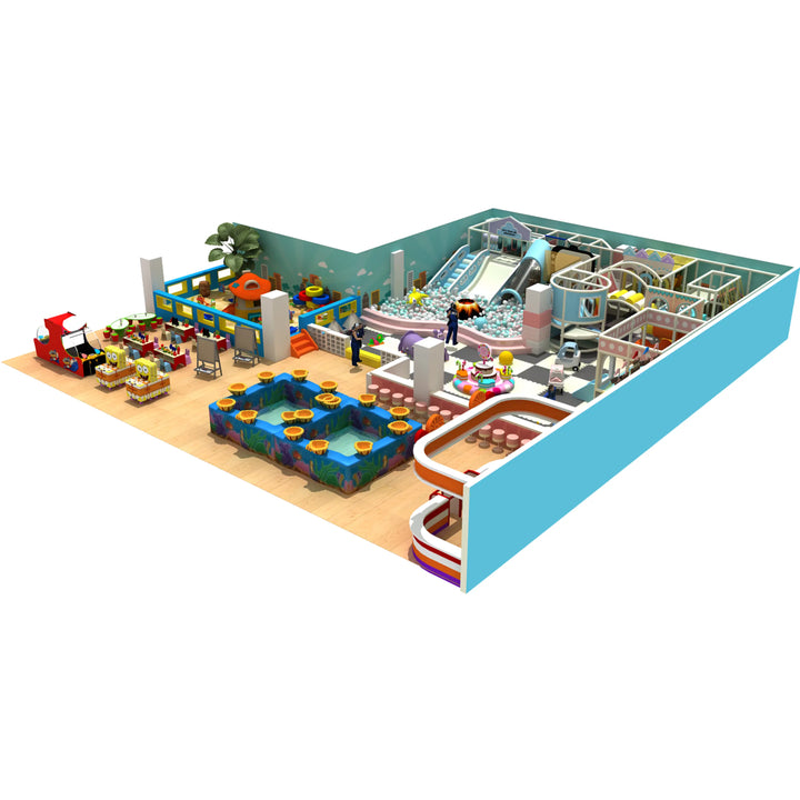 Commercial indoor playground