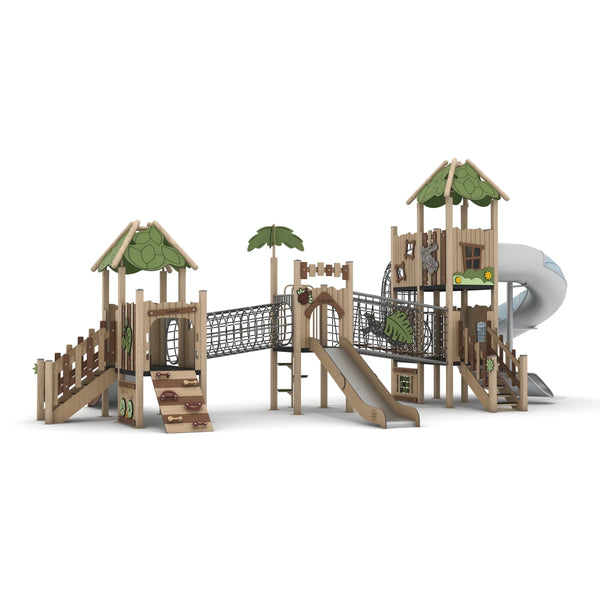 New design PE outdoor playground equipment for schools