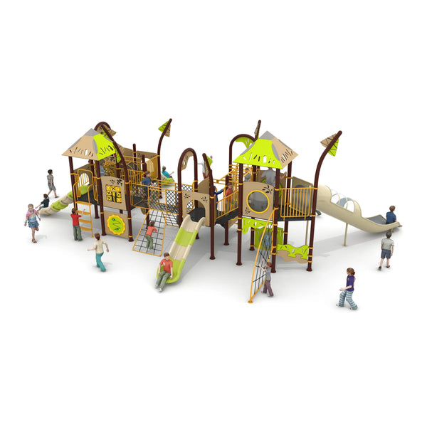 PE material preschool outdoor playground equipment