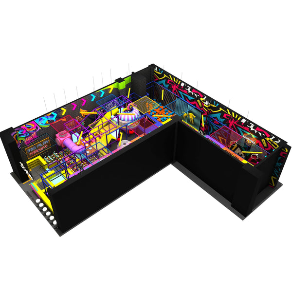 commercial trampoline park equipment