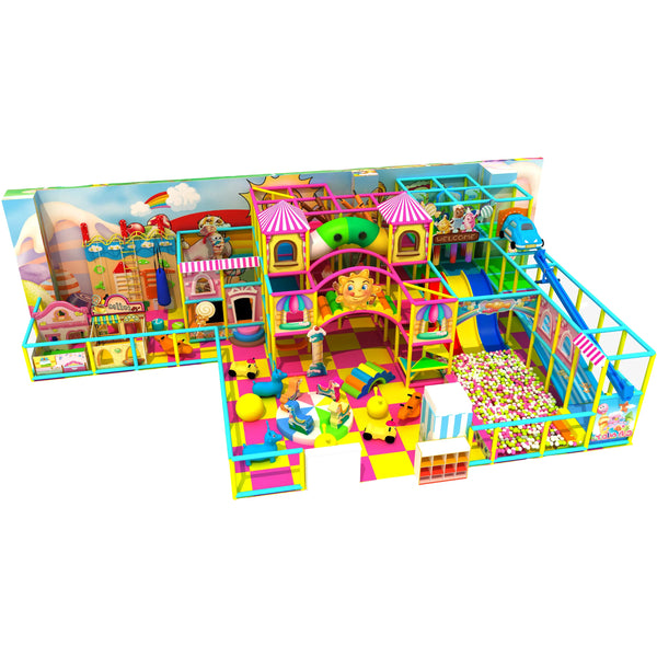 New model play gym indoor playground castle amusement equipment playarea